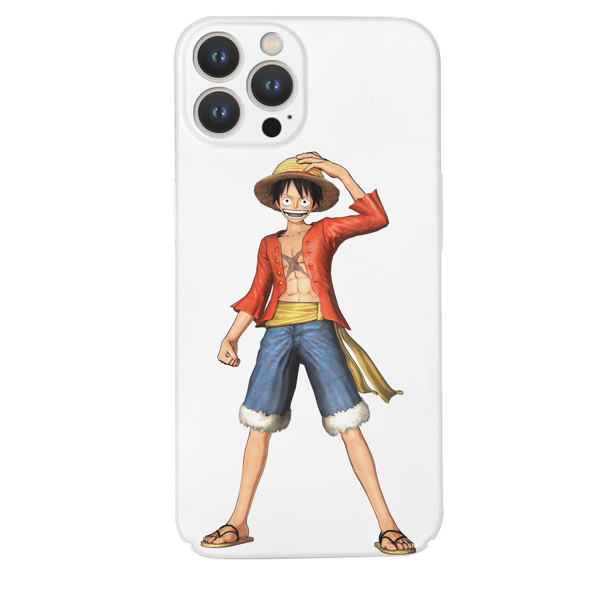（画像用） ワンピース モンキー・D・ルフィ ONE PIECE Monkey D. Luffy 【iPhone 14シリーズ対応】ハードケース